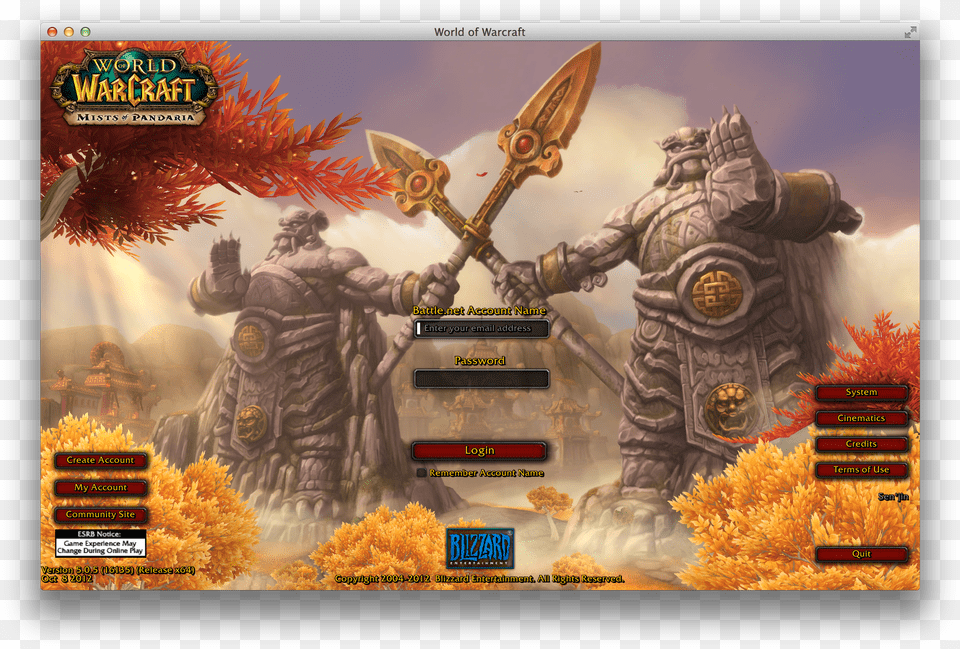 World Of Warcraft Mists Free Png