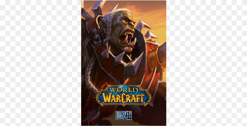 World Of Warcraft Saurfang Poster World Of Warcraft Poster, Adult, Male, Man, Person Free Transparent Png