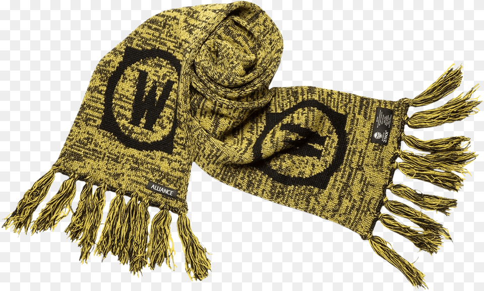 World Of Warcraft World Of Warcraft Alliance Fringed Scarf, Clothing, Stole Png