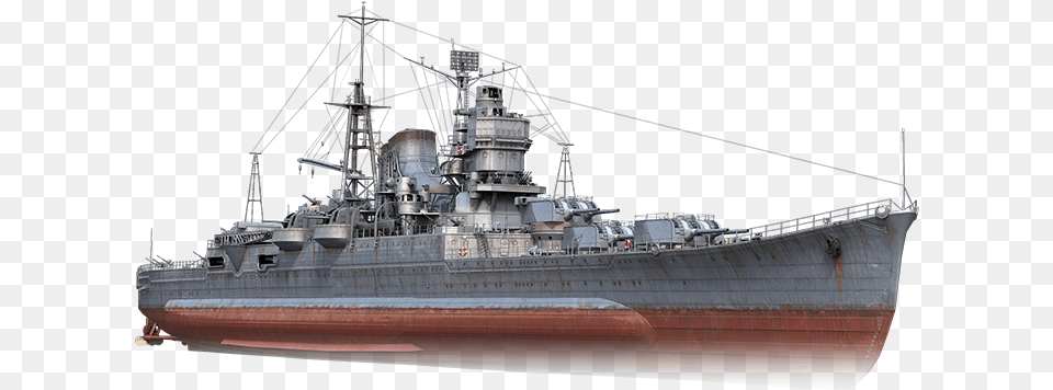 World Of Warships Japanese Cruiser Mogami, Watercraft, Vehicle, Transportation, Ship Free Transparent Png