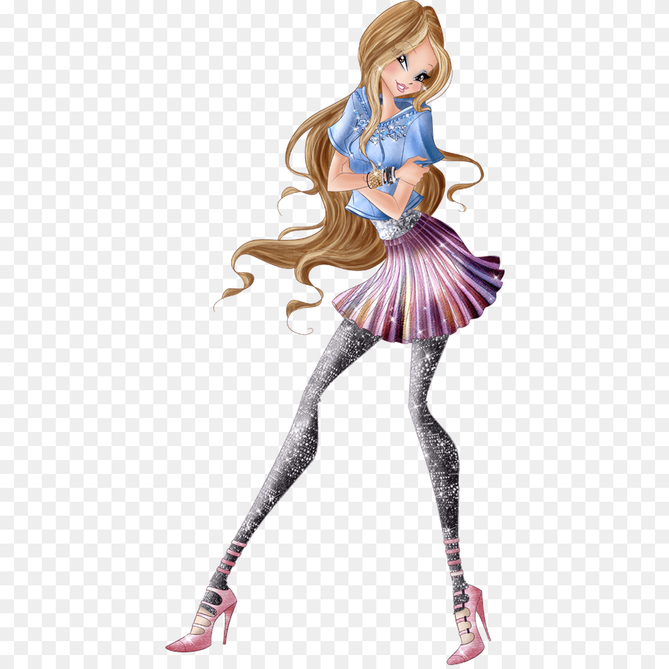 World Of Winx Everyday Fashion New Pictures Of Winx, Book, Publication, Comics, Toy Png