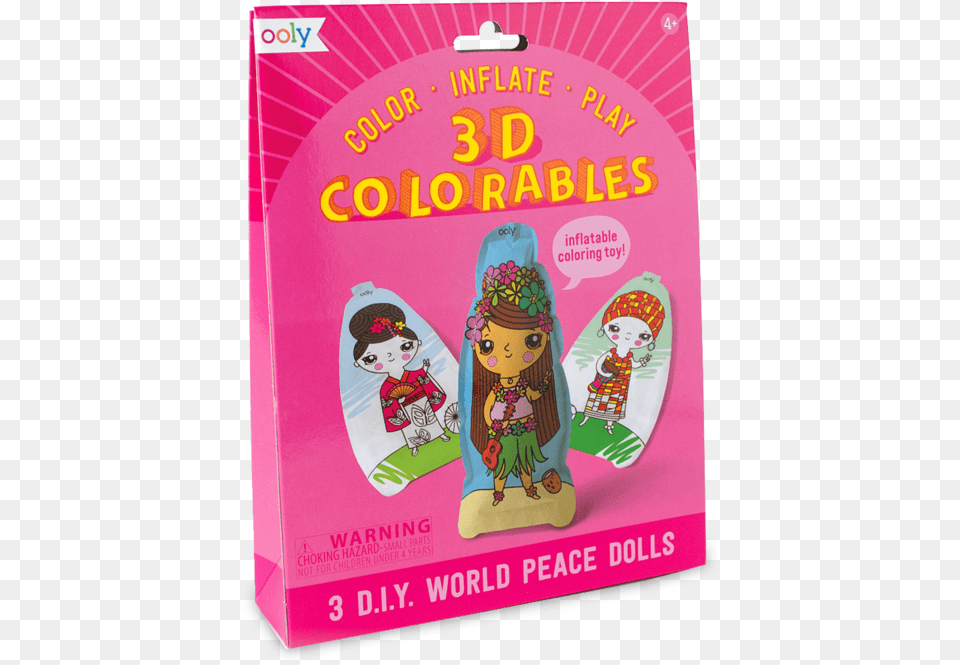 World Peace Dolls Ooly 3d Colorables World Peace Dolls 161, Person, Baby, Face, Head Png Image