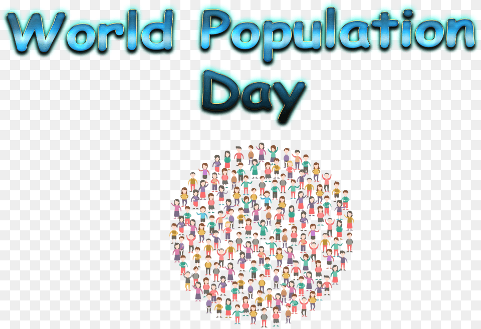 World Population Day Clipart Circle, Accessories, Crowd, Person, People Png