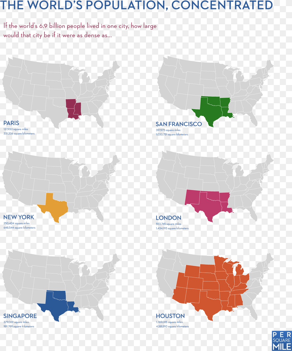 World Population Fit In Texas, Chart, Map, Plot, Atlas Free Png Download