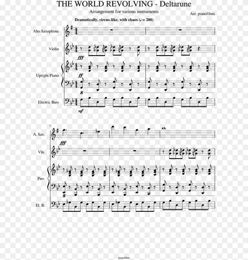 World Revolving Sheet Music Violin, Gray Free Transparent Png