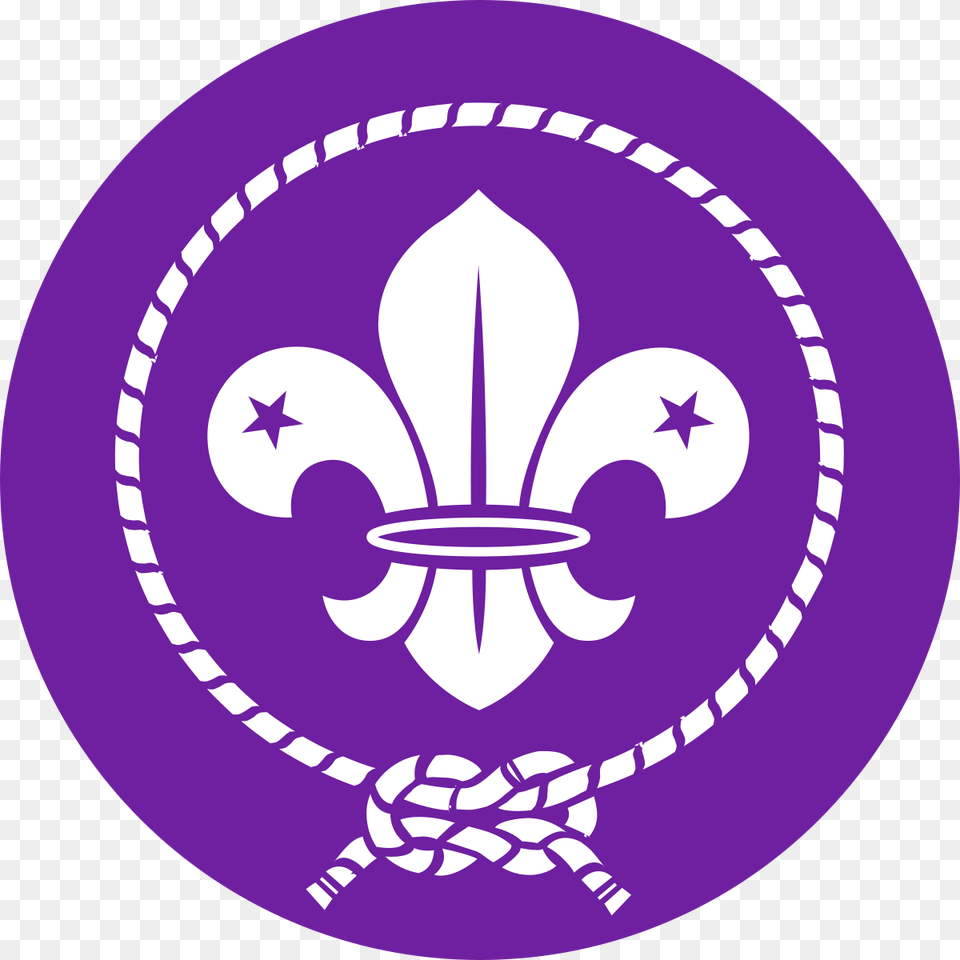 World Scout Badge, Emblem, Symbol, Purple, Logo Free Png