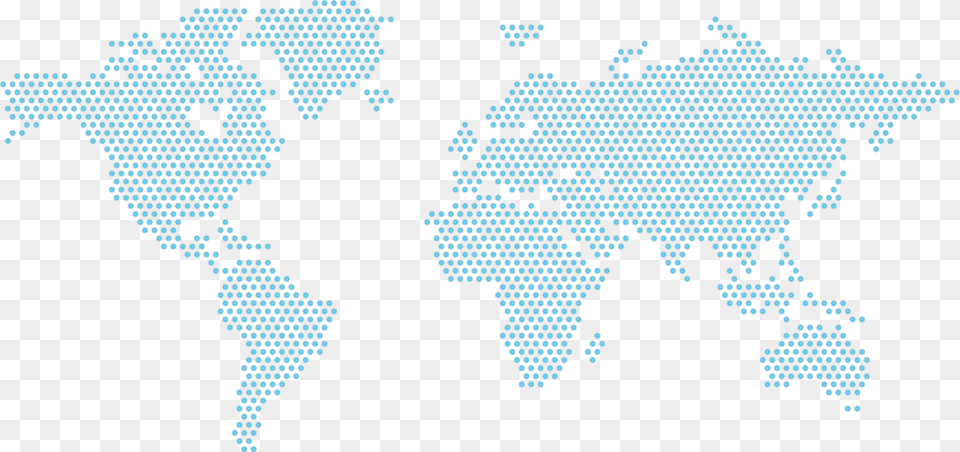 World Sky World Map Blue Map With Transparent Dots World Map, Texture, City, Pattern, Home Decor Free Png