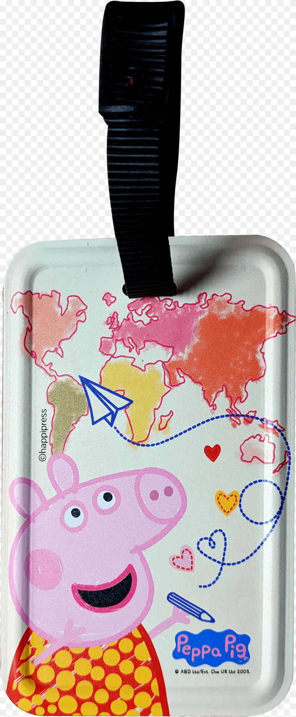 World Tour Luggage Tag Cartoon Png Image