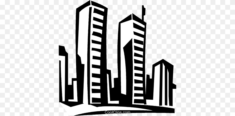 World Trade Center Royalty Vector Clip Art Illustration, Architecture, Skyscraper, Metropolis, Urban Free Png