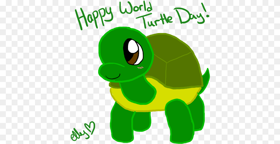 World Turtle Clipart For Download Cartoon World Turtle Day, Green, Animal, Reptile, Sea Life Free Transparent Png