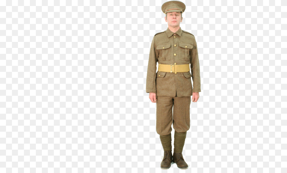 World War 1 British Uniform, Adult, Male, Man, Person Free Transparent Png