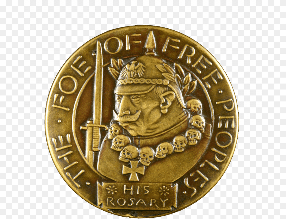 World War I Exhibit Germany Commemorative Coins, Gold, Baby, Person, Face Free Png Download