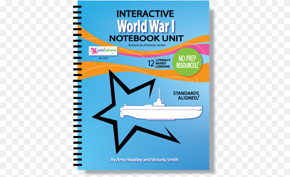 World War I Interactive Notebook Unit Boat, Advertisement, Poster Png