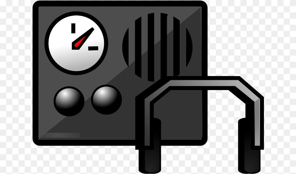 World War Military Radio Clip Arts Gadget, Gauge Png Image