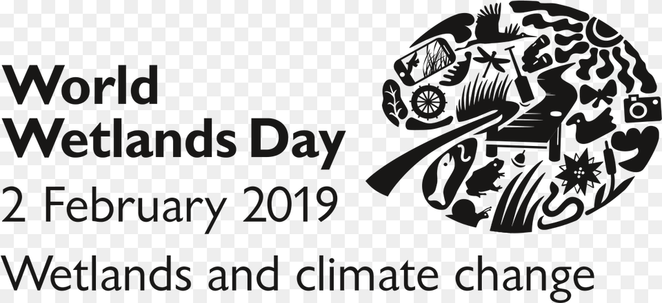 World Wetlands Day 2019 Logo, Text Free Transparent Png