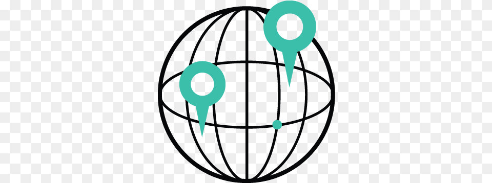 World Wide Business Worldwide Location Icon Geil Enterprises Inc, Sphere Free Transparent Png