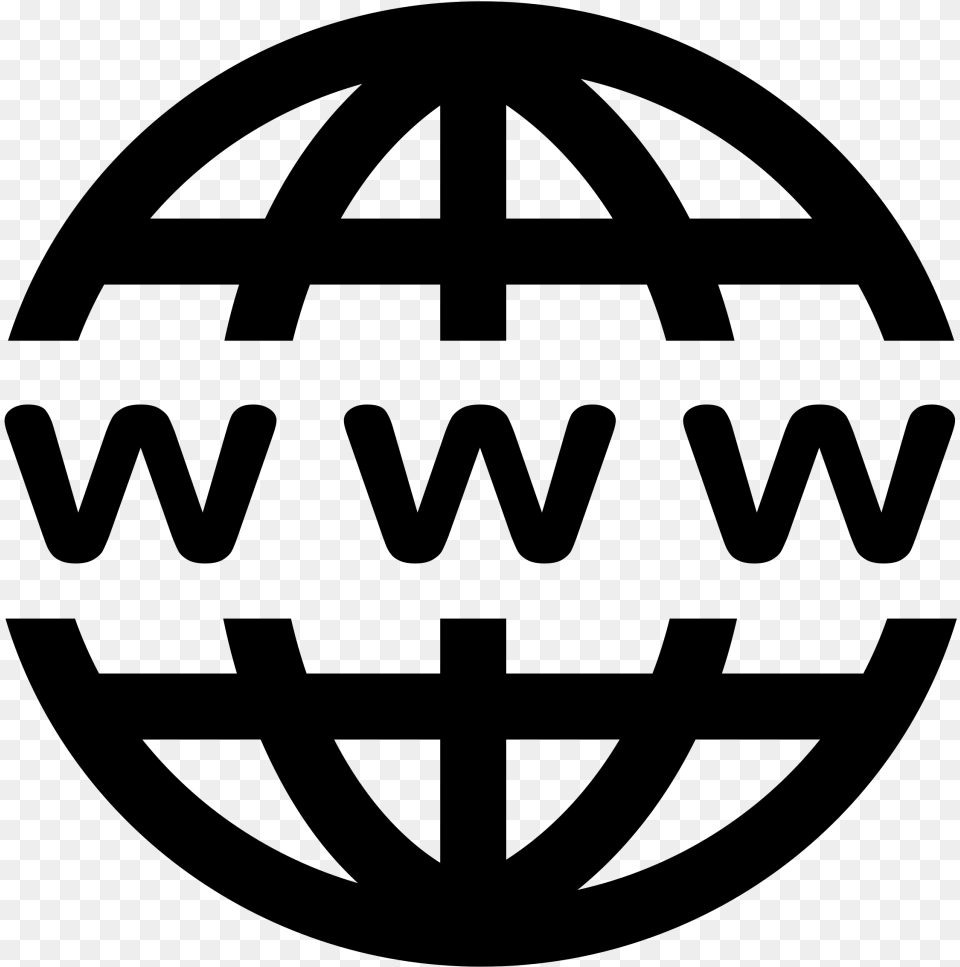 World Wide The Internet, Gray Png