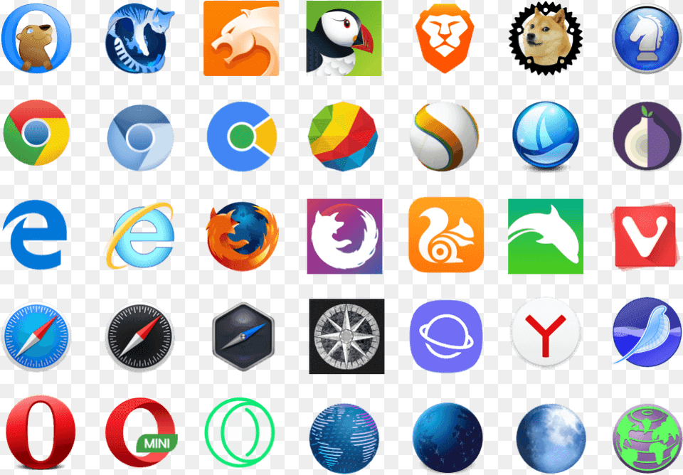World Wide Web Browser Logo, Sphere, Animal, Bird, Penguin Free Png Download