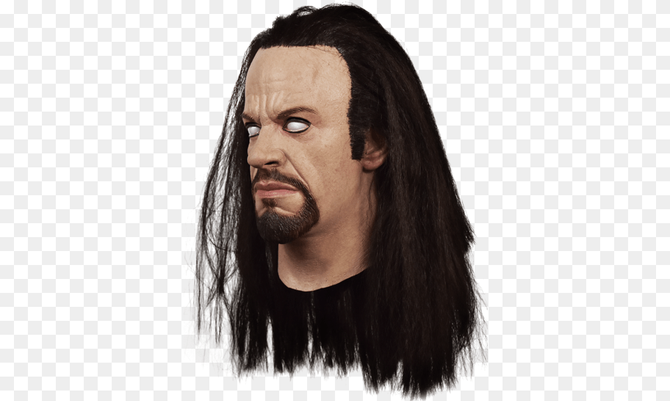World Wrestling Entertainment Undertaker Mask, Adult, Beard, Face, Head Free Transparent Png