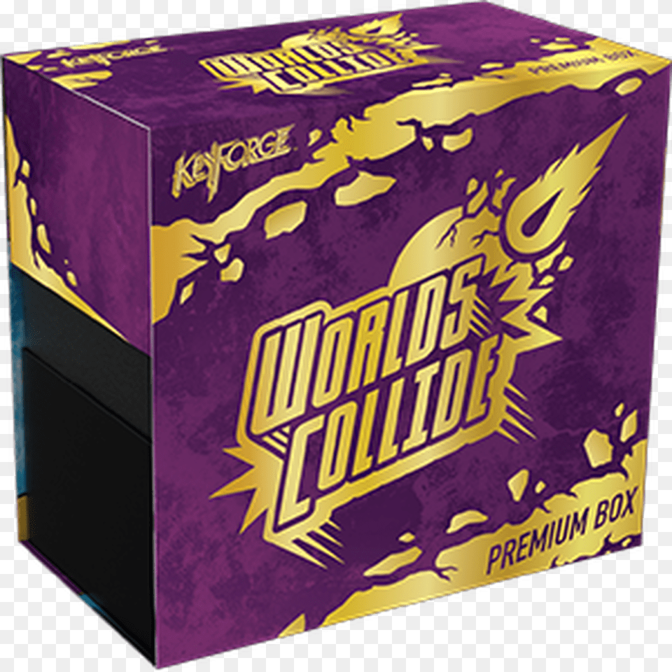 Worlds Collide, Box, Purple, Cardboard, Carton Free Png Download