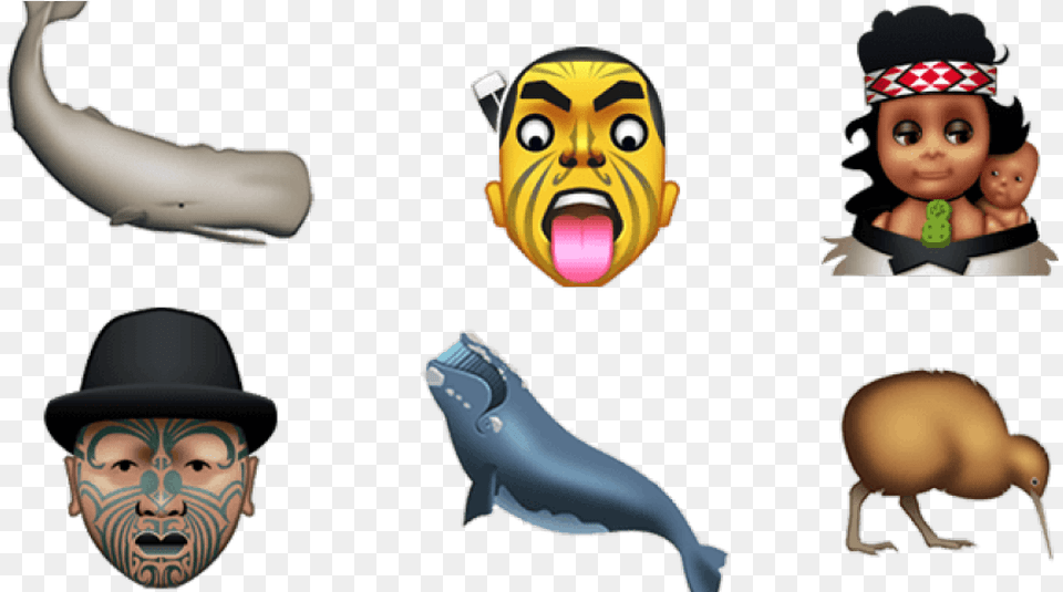 Worlds First Maori Emoji App Animals, Baby, Person, Animal, Fish Free Transparent Png