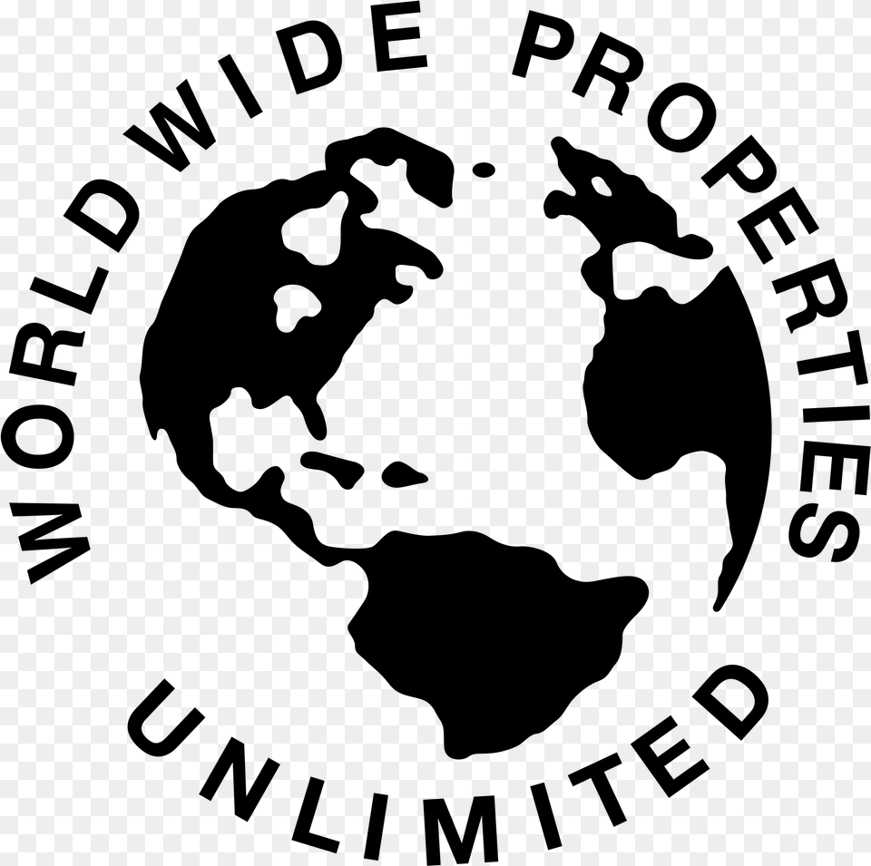 Worldwide Properties Unlimited Logo Transparent Illustration, Gray Png Image