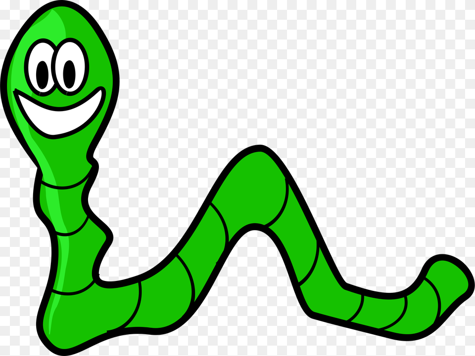 Worm Charming, Green, Smoke Pipe Free Png Download