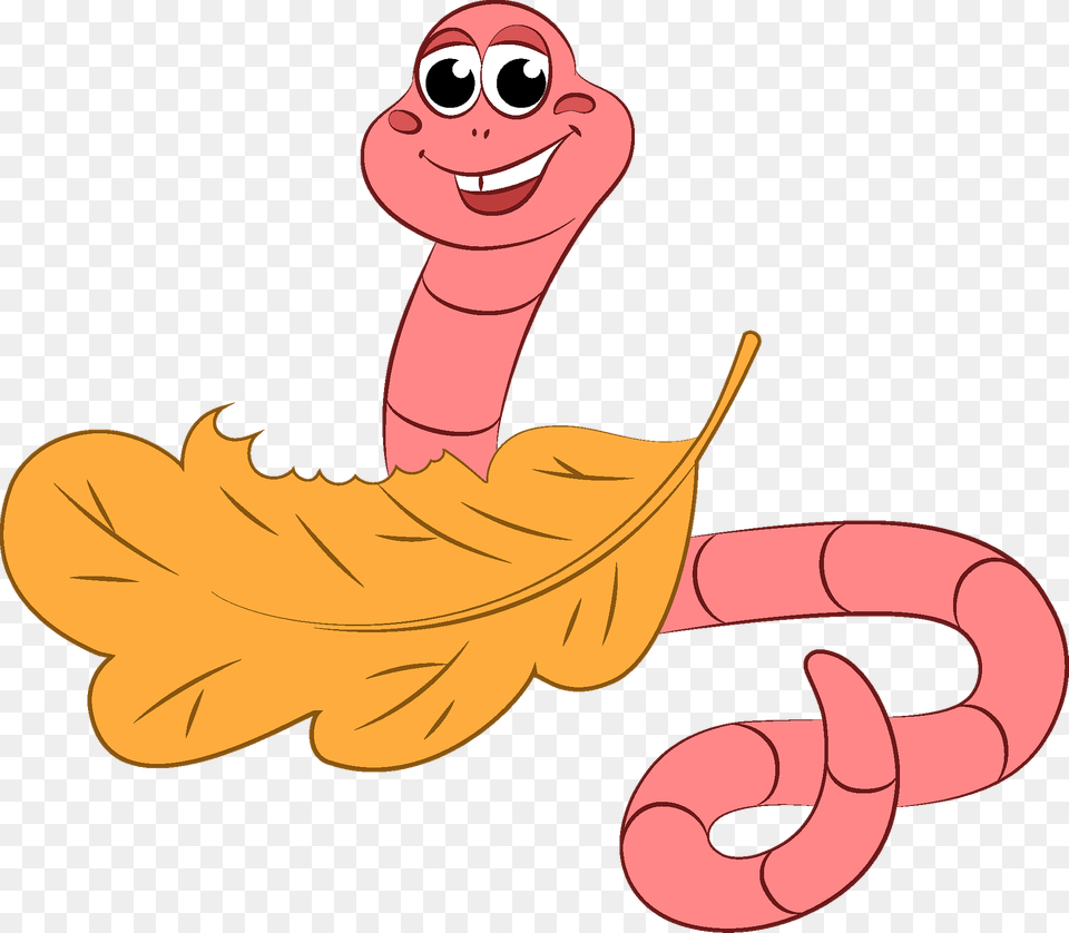 Worm Clipart, Face, Head, Person, Animal Free Png Download