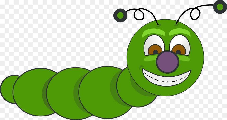 Worm Clipart, Green, Food, Fruit, Plant Png