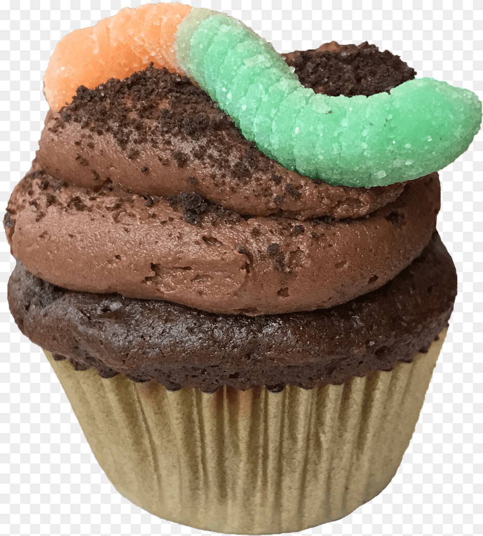 Worms Dirt Sammys Sweets Cupcake Free Transparent Png