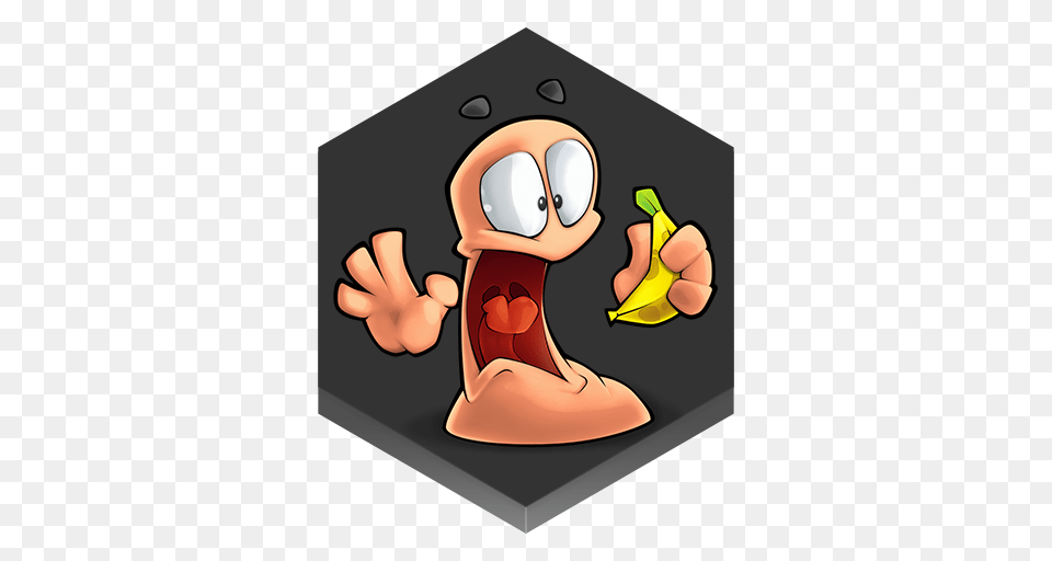 Worms Game, Banana, Food, Fruit, Plant Png