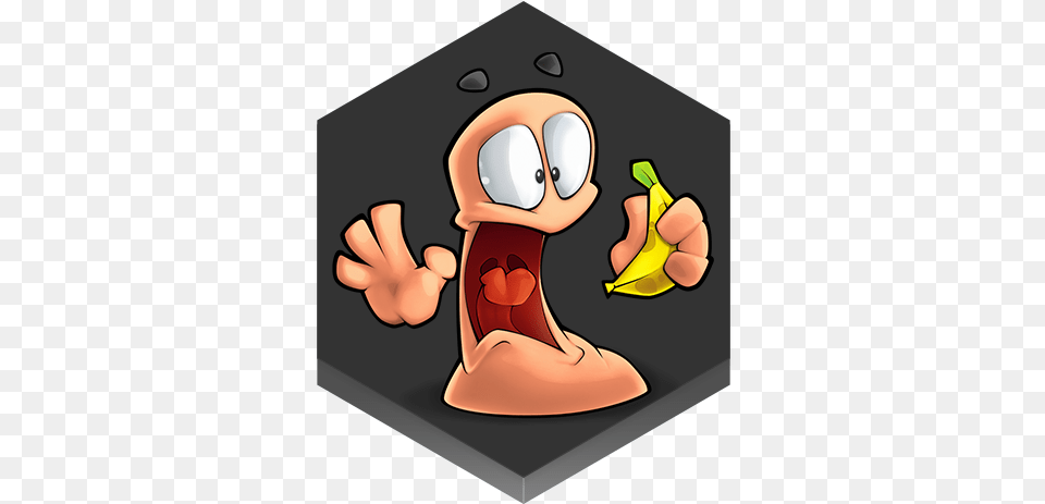 Worms Icon Worms Icon, Banana, Food, Fruit, Plant Free Png