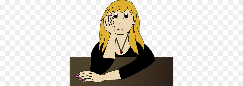 Worried Accessories, Necklace, Jewelry, Person Png Image