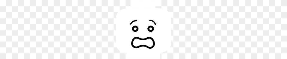 Worried Face Clip Art For Web, Stencil, Head, Person Free Transparent Png