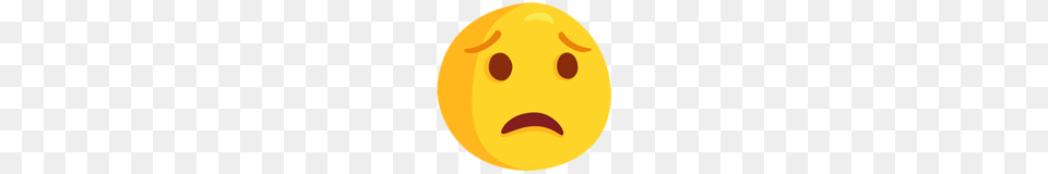 Worried Face Emoji On Messenger, Astronomy, Moon, Nature, Night Free Transparent Png