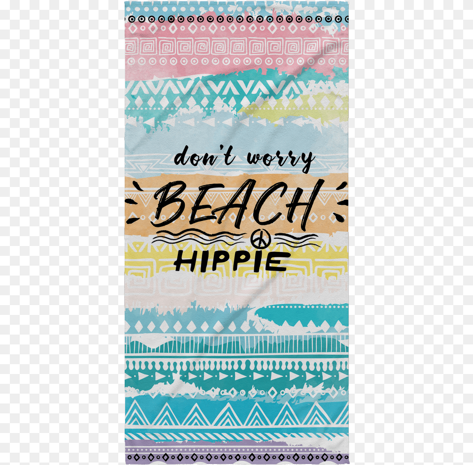 Worry Beach Hippie Beach, Advertisement, Home Decor, Poster, Book Free Png