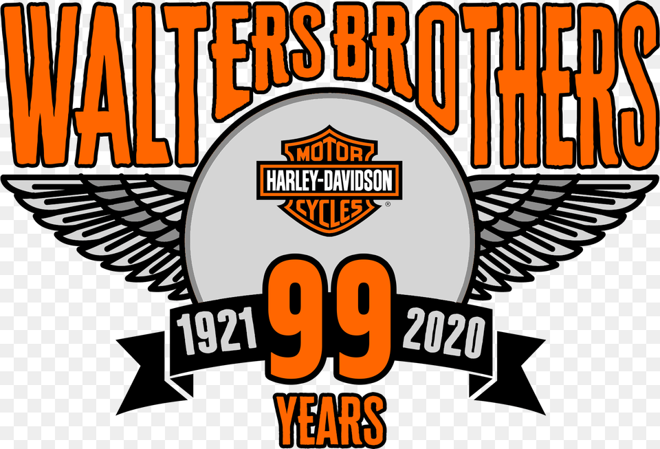 Worry Extended Winter Warranty 2020 Walters Brothers Harley Davidson 1 Logo, Symbol Png Image