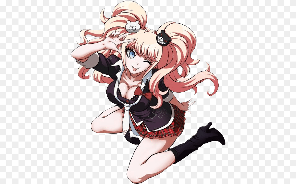 Worst Girl Of Junko Enoshima Transparent, Publication, Book, Comics, Adult Png Image