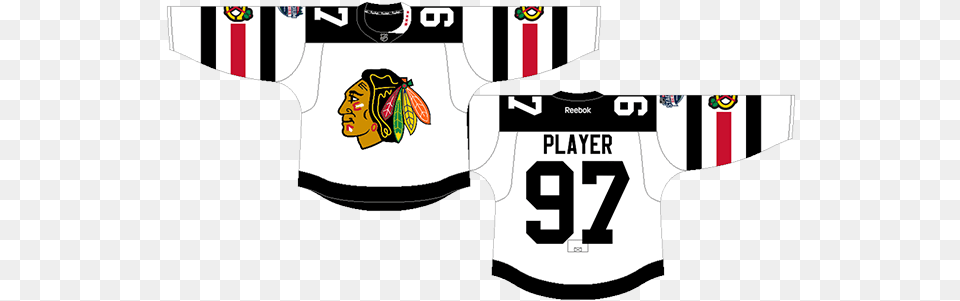Worst To First Jerseys Chicago Blackhawks Hockey By Design For American Football, Clothing, Shirt, T-shirt, Jersey Free Png Download