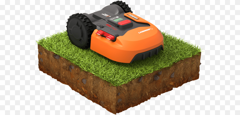 Worx Landroid, Grass, Lawn, Plant, Device Png Image