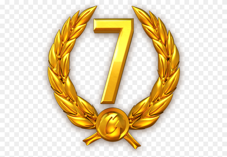 Wot 7 Days Premium, Gold, Symbol, Emblem Free Transparent Png