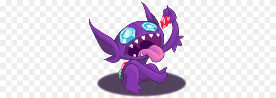 Would You Like To Have Your Very Own Sableye Of Course Cartoon, Purple, Dragon Free Transparent Png