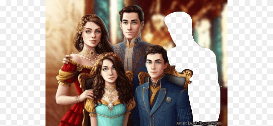Wow 1 1 I Love The Family Portrait Keeper Of The Lost Cities Flashback, Lady, Person, Clothing, Costume Free Png Download