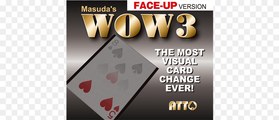Wow 3 By Katsuya Masuda Flyer, Advertisement, Poster, Text Free Transparent Png