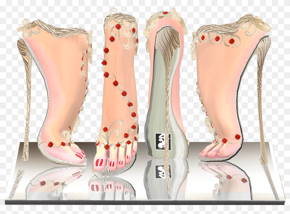 Wow 7 Rubies On Gold Sapphire, Clothing, Footwear, High Heel, Shoe Png Image