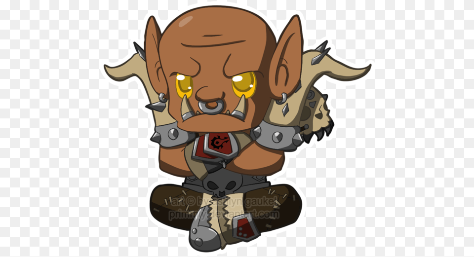 Wow Chibi Orc, Baby, Face, Head, Person Free Transparent Png