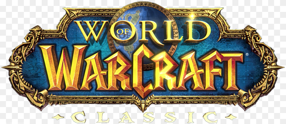 Wow Classic Downloadsrenderswow Classic Logo Transparent World Of Warcraft, Gambling, Game, Slot Free Png Download