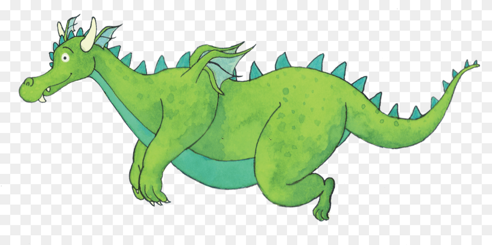 Wow Dragons U2014 Jessica Harkey Illustration Cartoon Dragon, Animal, Dinosaur, Reptile Free Png