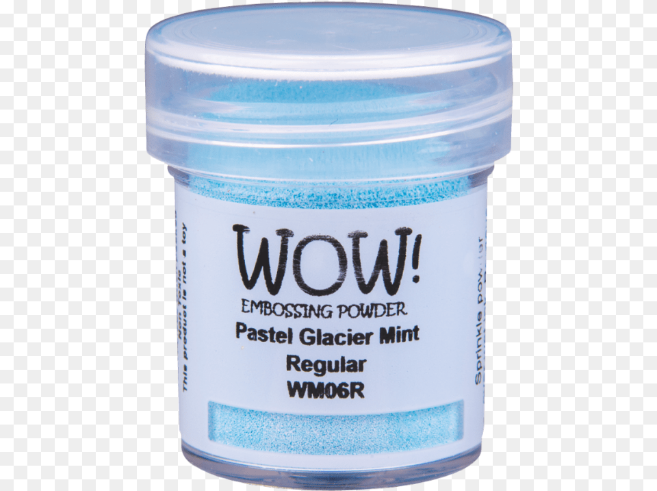 Wow Embossing Glitter Pastel Glacier Mint Cosmetics, Can, Tin, Face, Head Free Png Download