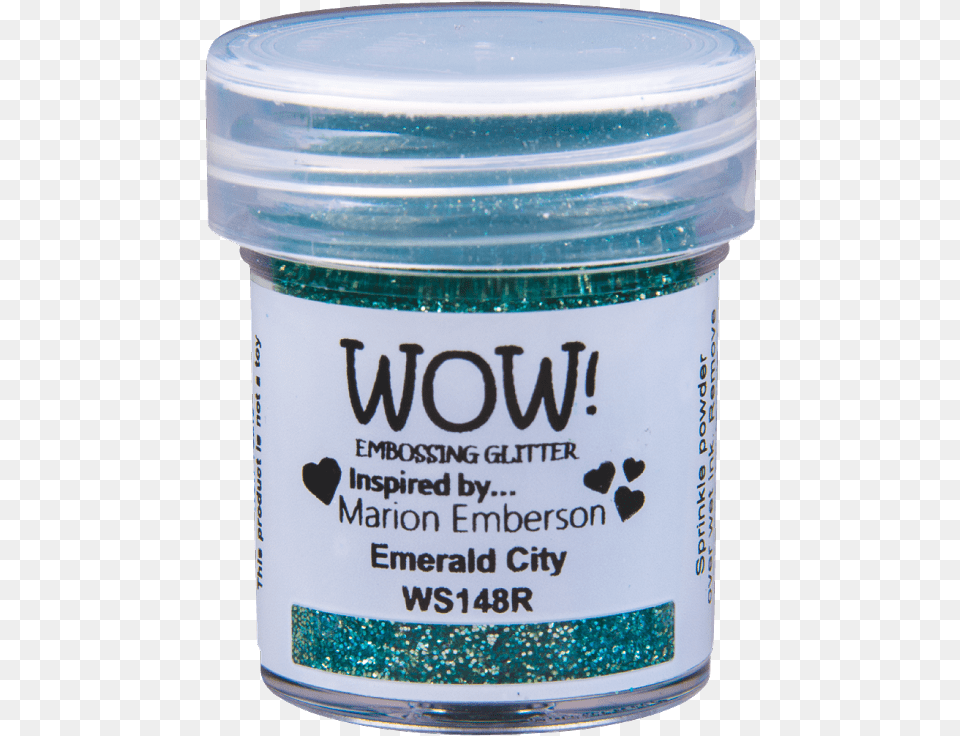 Wow Emerald City Wow Embossing Glitter Cloud, Can, Tin, Cosmetics Free Png Download